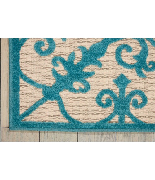 Nourison Aloha Area Rug ALH12-Aqua
