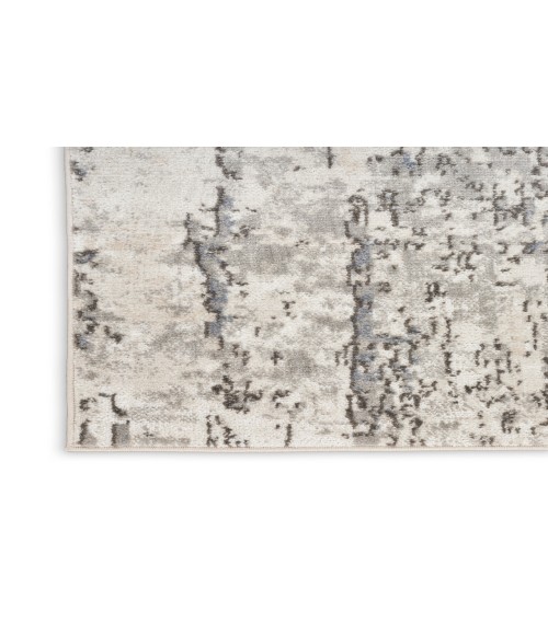 Nourison Concerto Ivory Blue Grey Rug CNC01 8 ft. 10 in. X 11 ft. 10 in. Rectangle - Rugs Town Nourison Concerto Ivory Blue Grey CNC01 8 ft. 10 in. X 11 ft. 10 in. Rectangle Rug