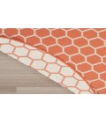Nourison Reversible Indoor Outdoor Coral RVB01 8 ft. Round Rug