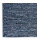 Nourison Washable Solutions Navy Blue WSL01 7 ft. X 10 ft. Rect. Rug