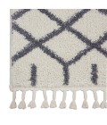 Nourison Moroccan Shag Area Rug MRS01-White