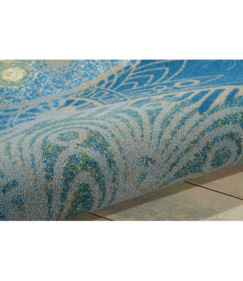 Nourison HOME & GARDEN Area Rug Nourison Home & Garden Area Rug RS092-Blue