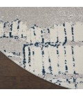 Nourison Twilight Round Area Rug TWI10 Ivory/Navy 8' Round