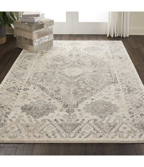 Nourison FUSION Area Rug Nourison Fusion Area Rug FSS11-Cream/Grey