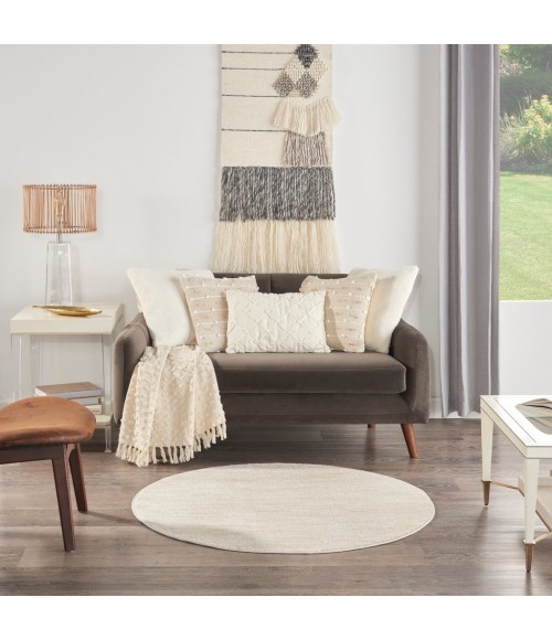 Nourison Essentials Area Rug NRE01-Ivory Beige