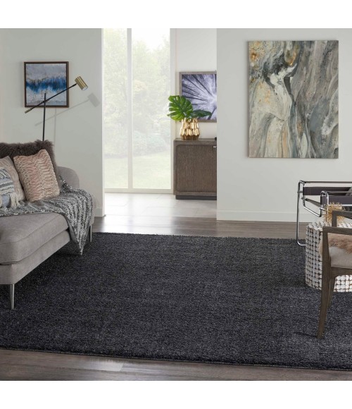 Nourison Shangri-La Area Rug SHI01 Charcoal 8' x 10'