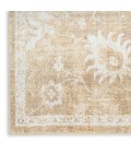 Nourison Astra Machine Washable Ivory Gold ASW19 6 ft. 7 in. X 9 ft. Rect. Rug