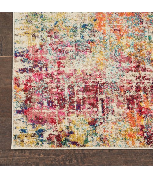 Nourison Celestial Area Rug CES13-Pink/Multicolor