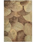 Nourison TROPICS Area Rug Nourison Tropics Area Rug TS12-Brown/Green