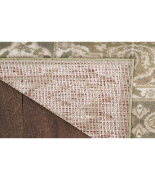 Nourison Grafix Green GRF31 2 ft. 3 in. X 7 ft. 6 in. Rectangle Rug