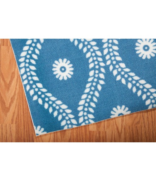 Nourison Home & Garden Area Rug RS085-Navy