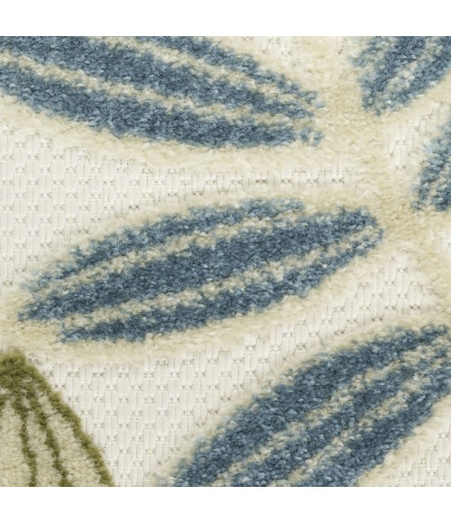 Nourison Aloha Ivory Rose ALH18 2 ft. 8 in. X 4 ft. Rect. Rug