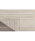Nourison Santa Cruz Ivory Grey SCZ02 7 ft. 10 in. X 9 ft. 10 in. Rectangle Rug