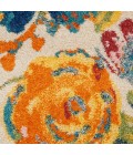 Nourison ALLUR Area Rug Nourison Allur Area Rug ALR07-Ivory Multicolor