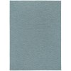 Nourison Washable Solutions Aqua WSL01 8 ft. X 10 ft. Rect. Rug