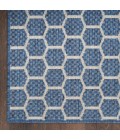 Nourison Twist Reversible Blue TWS01 6 ft. Rect. Rug