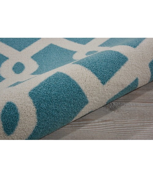 Nourison SUN N' SHADE Area Rug Waverly Sun N' Shade Square Area Rug SND20-Poolside