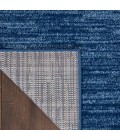 Nourison ESSENTIALS Area Rug Nourison Essentials Area Rug NRE01-Navy Blue
