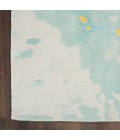 Prismatic Area Rug Nourison Prismatic Area Rug PRS26 Seafoam Gold 8'6" x 11'6"