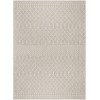 Nourison Positano Light Grey POS02 8 ft. X 10 ft. Rect. Rug