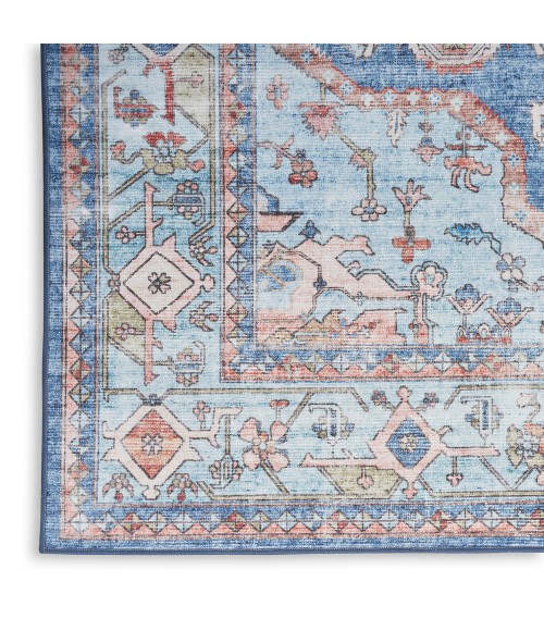 Nourison Fulton Area Rug Nourison Fulton Area Rug FUL11 Blue