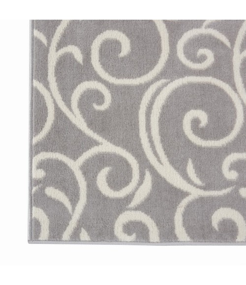 Nourison GRAFIX Area Rug Nourison Grafix Area Rug GRF19-Grey