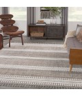 Nourison Asilah Area Rug ASI02 Mocha/Ivory 9' x 12'2"