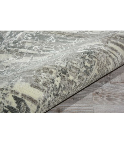 Nourison Twilight Round Area Rug TWI02 Ivory 8' Round