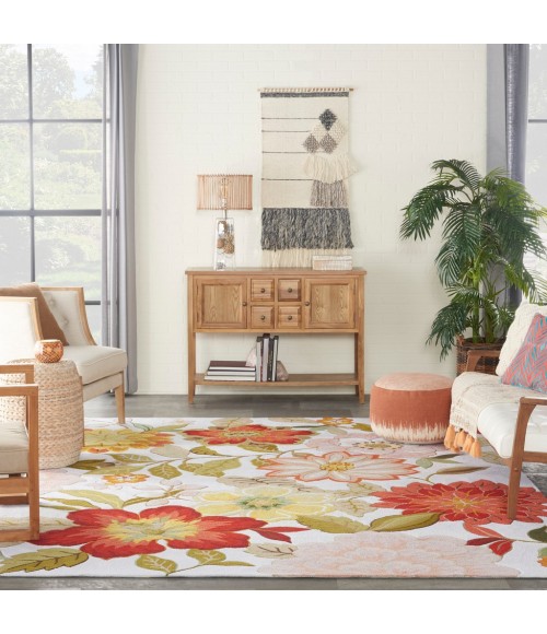 Nourison FANTASY Area Rug Nourison Fantasy Area Rug FA18-Ivory
