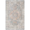 Nourison Astra Washables - Asw12 Denim Multi Area Rug 4 ft. X 6 ft. Rectangle