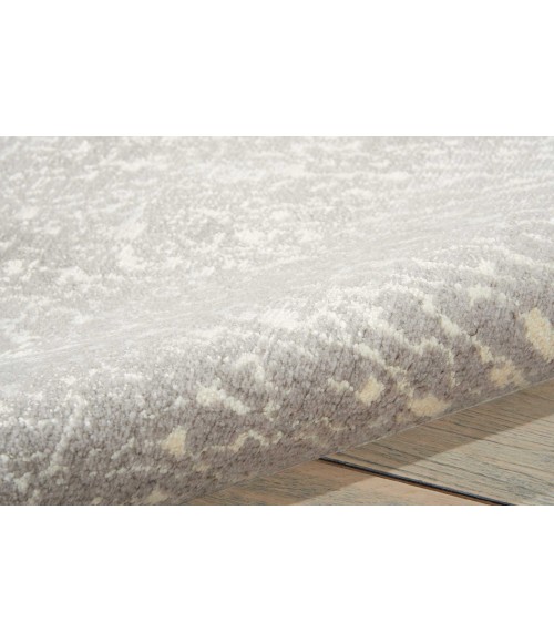 Twilight Area Rug Nourison Twilight Area Rug TWI12 Ivory/Grey 8'6" x 11'6"