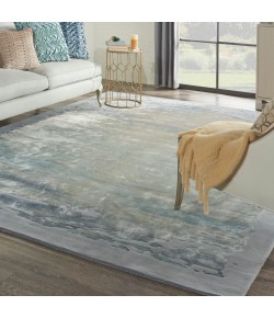 Nourison Prismatic - Prs19 Seafoam Silver Area Rug 8 ft. 6 in. X 11 ft. 6 in. Rectangle