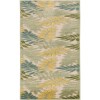 Nourison Aloha Green Multicolor ALH18 2 ft. X 6 ft. Rectangle Rug