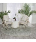 Nourison Twilight Round Area Rug TWI02 Ivory 8' Round