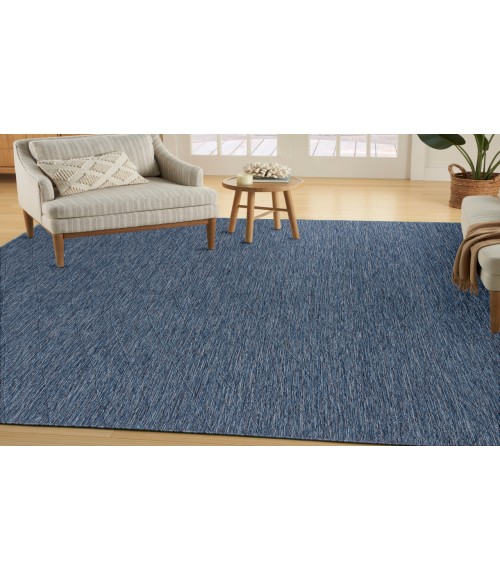 Nourison Practical Solutions Navy Blue PSL01 8 ft. X 10 ft. Rectangle Rug