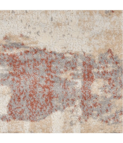 Calvin Klein Enchanting Area Rug ECH02 Grey/Rust