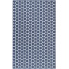 Nourison Reversible Indoor Outdoor Navy RVB01 5 ft. X 7 ft. Rect. Rug
