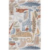 Nourison Astra Washables - Asw01 Ivory Area Rug 3 ft. 3 in. X 5 ft. Rectangle