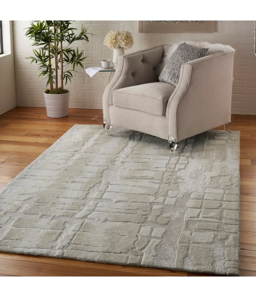 Nourison Symmetry Area Rug SMM04-Ivory/Beige