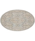 Nourison Nyle Light Blue Rug NYE07 7’10” Round - Rugs Town Nourison Nyle Light Blue NYE07 7’10” Round Rug