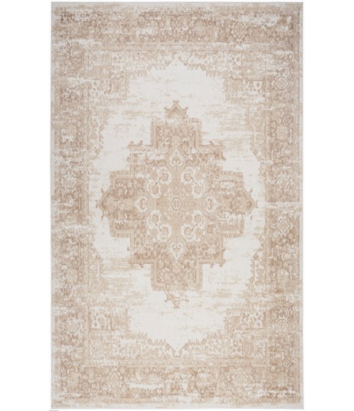 Nourison Grafix Ivory Beige GRF14 3 ft. 9 in. X 5 ft. 9 in. Rectangle Rug