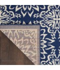 Nourison Jubilant Area Rug JUB06-Navy/Ivory