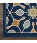 Nourison CARIBBEAN Area Rug Nourison Caribbean Square Area Rug CRB07-Navy