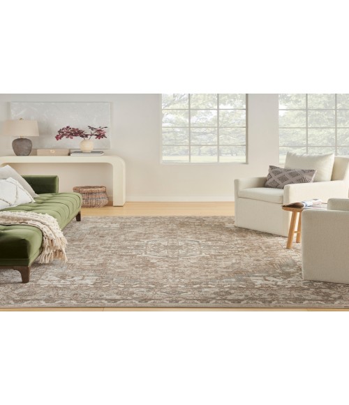 Nourison Concerto Beige CNC05 7 ft. 10 in. X 9 ft. 10 in. Rectangle Rug