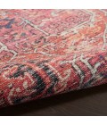 Nicole Curtis Machine Washable Series 1 Area Rug SR102 Red 8' x 10'