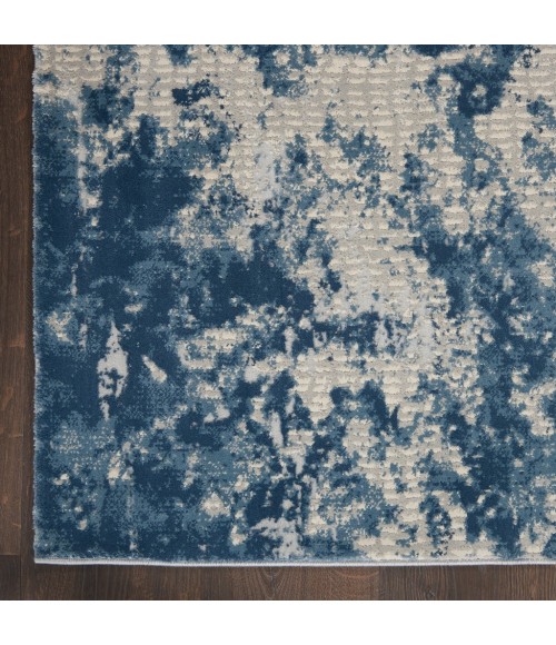 Nourison RUSTIC TEXTURES Area Rug Nourison Rustic Textures Area Rug RUS16-Grey/Blue