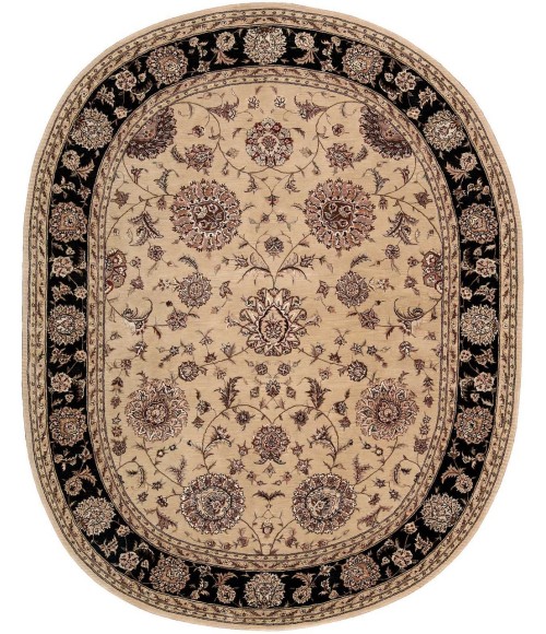 Nourison 2000 Area Rug Nourison 2000 Oval Area Rug 2207-Beige