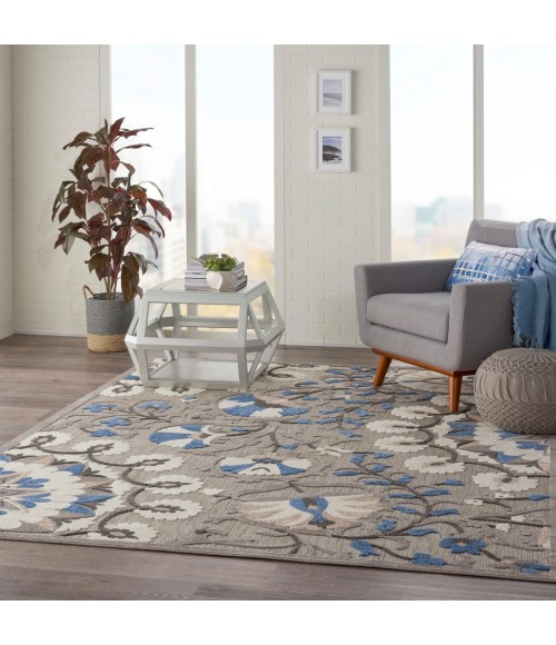 Nourison Aloha Area Rug ALH20-Grey/Multi