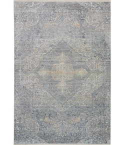 Nourison Lustrous Weave - Luw04 Blue Grey Area Rug 5 ft. 3 X 7 ft. 9 Rectangle