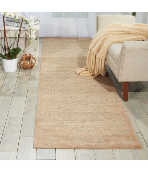 Nourison Silk Elements Area Rug SKE14-Sand